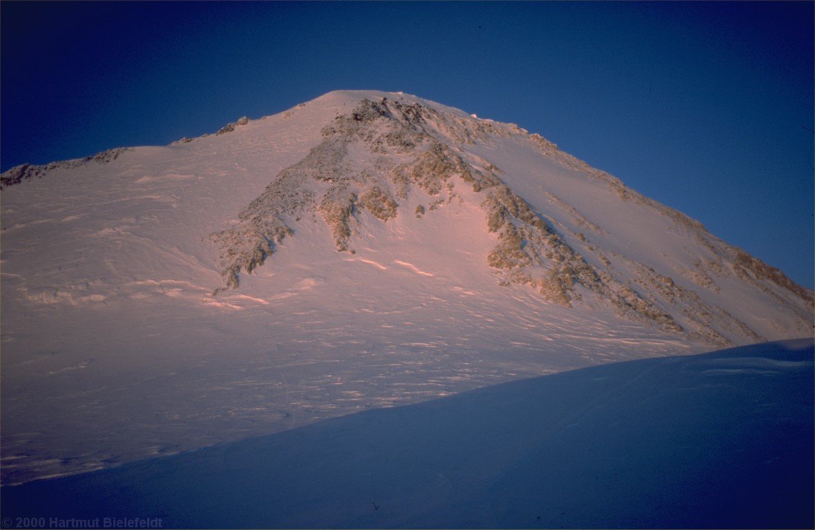 Summit in the evening