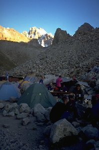 Camp site Ak-Saj (3300 m)