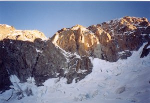 Mont Brouillard, Col Emile Rey, Pico Luigi Amedeo and Mont Blanc