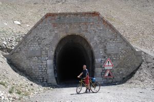 Das Nordportal des Tunnels, 2644 m