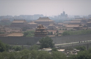 From the White Pagoda, the Forbidden City can nicely be viewed.