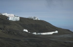 Reste der unteren Eastern Icefields