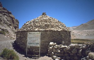 Das Refugio Peñón (3600 m)