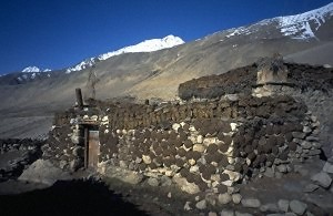 house near Milarepa's monastery