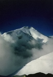 Palung Ri (7012 m) seen from camp 1