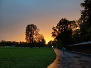 Abends ist es bald wieder schön