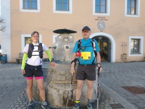 Morgens vor dem Start