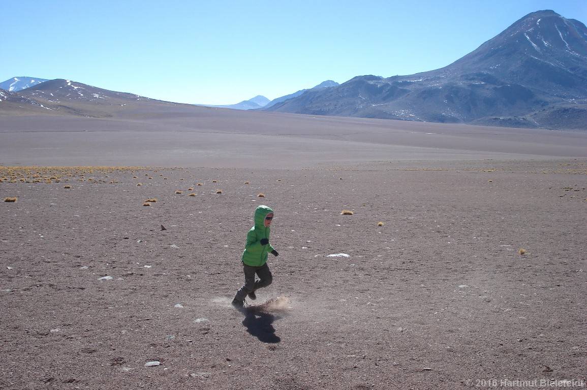 Nina kann auf dieser H�he noch rennen