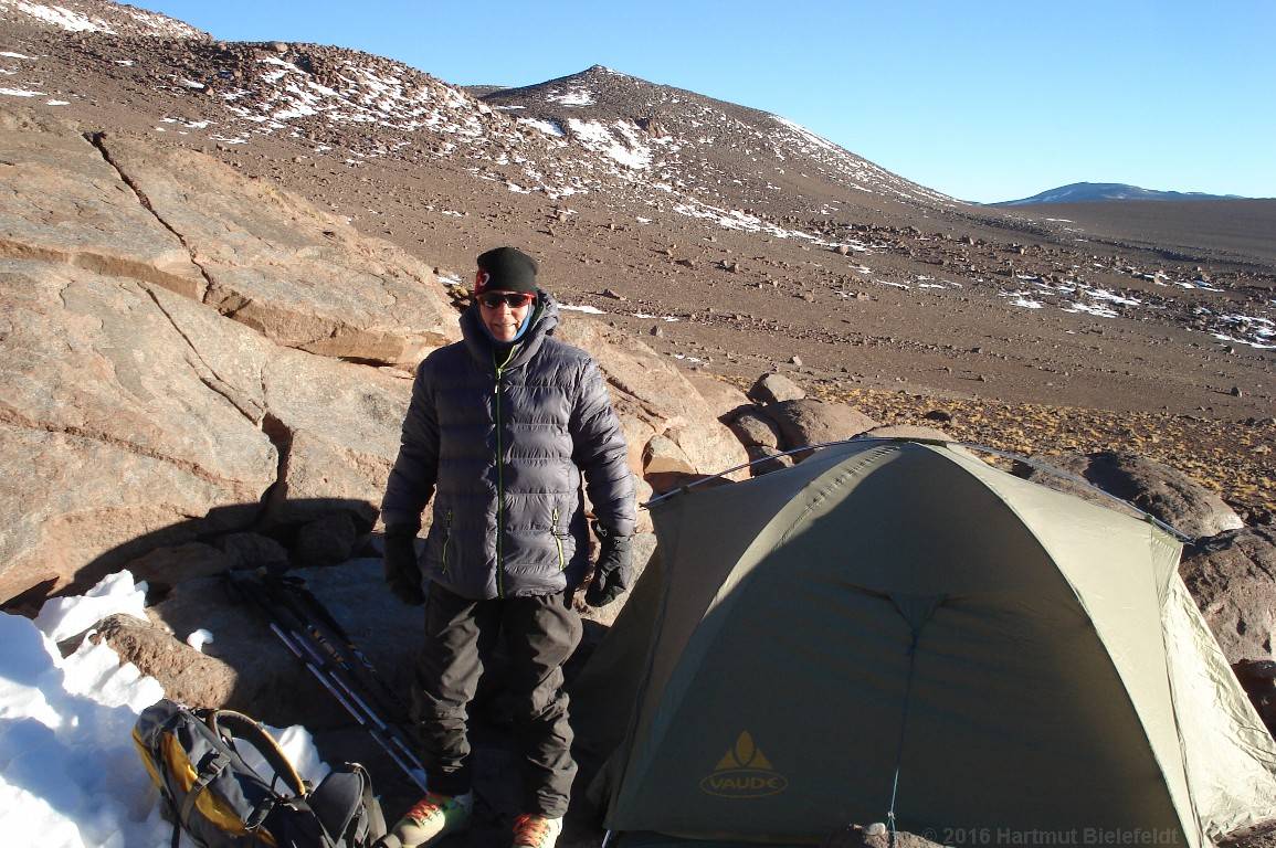 Aufbruch zum einzigen Sechstausender der Region