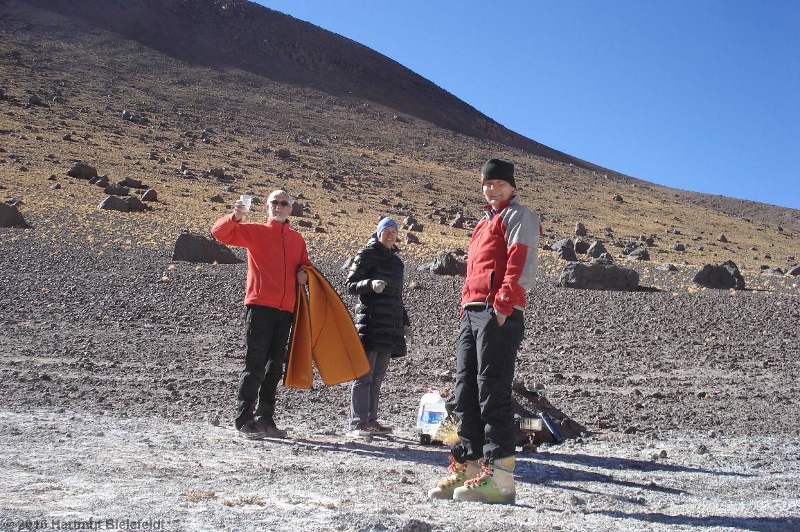 Wenn die Sonne kommt, gibt es Fr�hst�ck