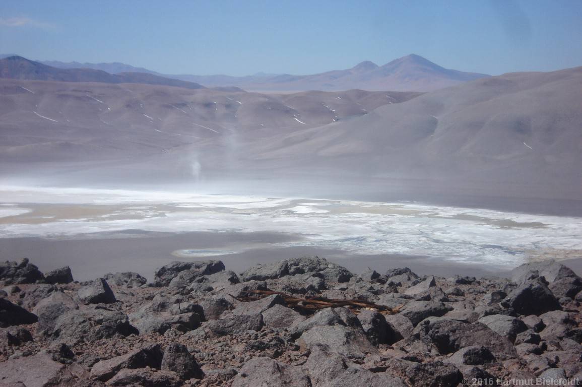 Staubteufel �ber dem Salar de Pujsa