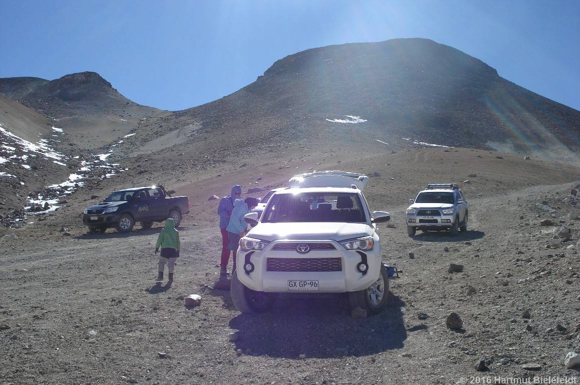 Am Cerro Toco sind wir nicht alleine