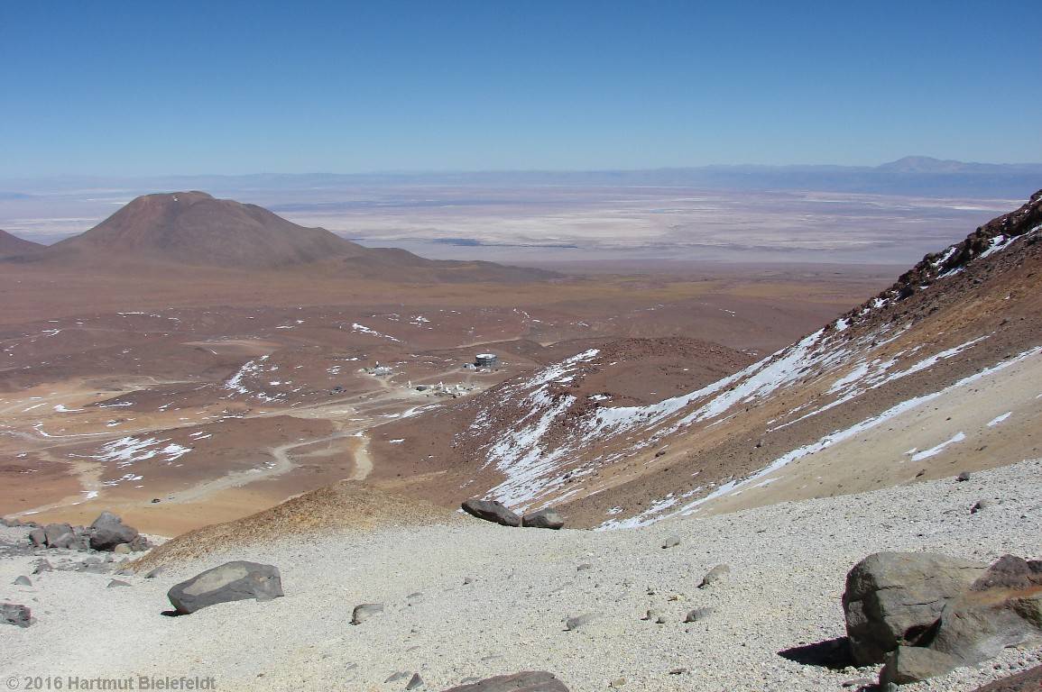 Im feinen Sand ist der Abstieg schnell geschafft