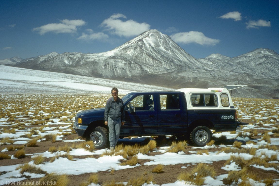 4500 m sind hoch genug als Startpunkt für eine Wanderung.