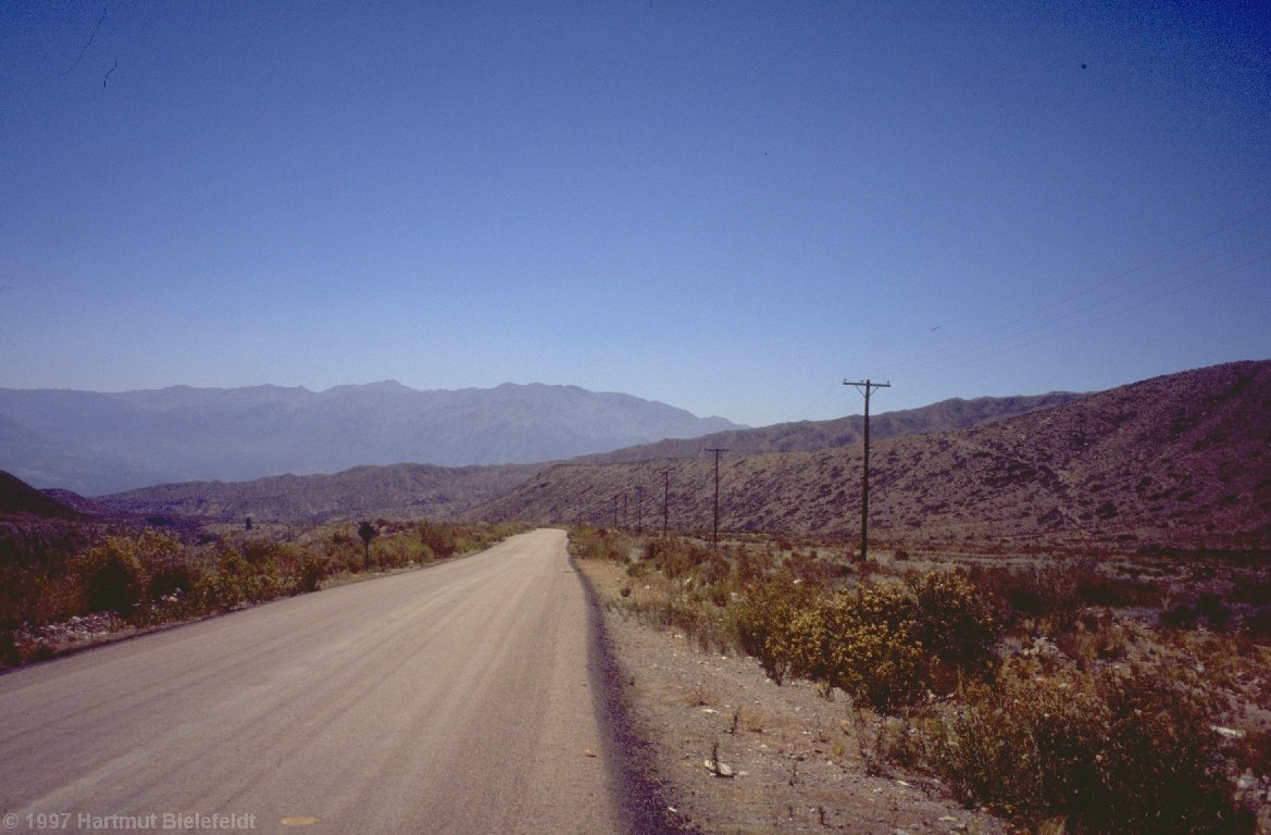 The way back to Mendoza is long, cumbersome and very hot.