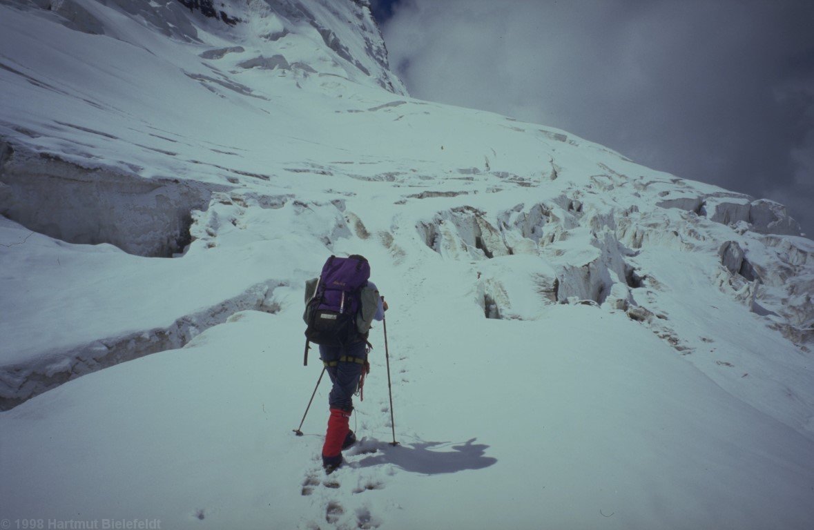 on the way to camp 1 again.