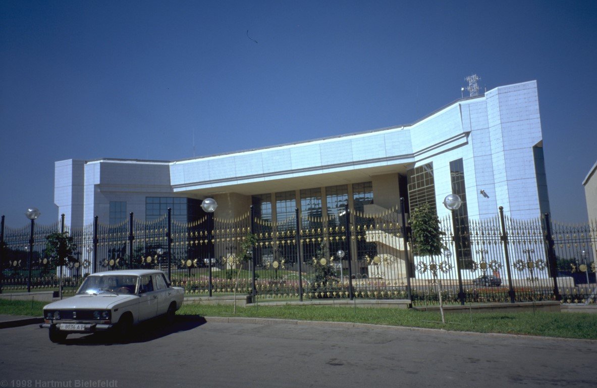 The seat of the Kazakh government. Meanwhile the capital was moved to Astana, former Tselinograd, in the northwest.
