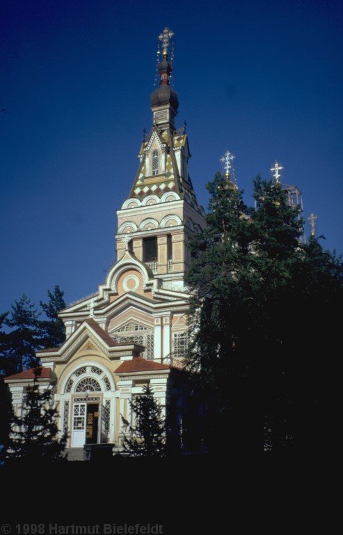 Die Kathedrale von Almaty
