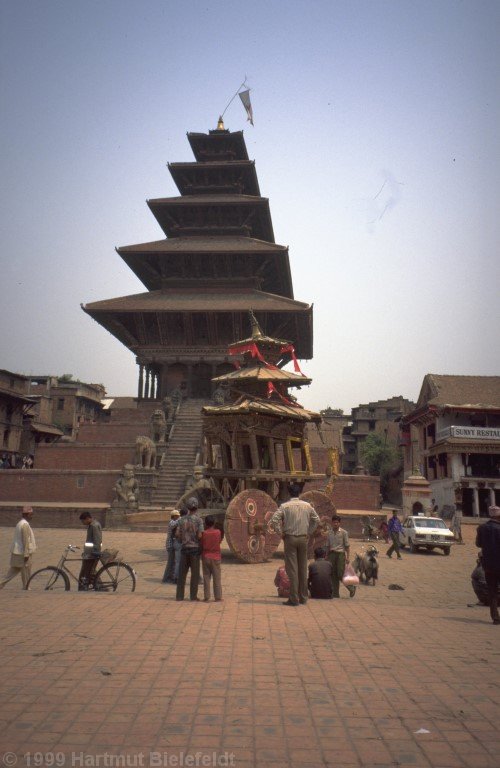 Nepal´s highest pagoda.
