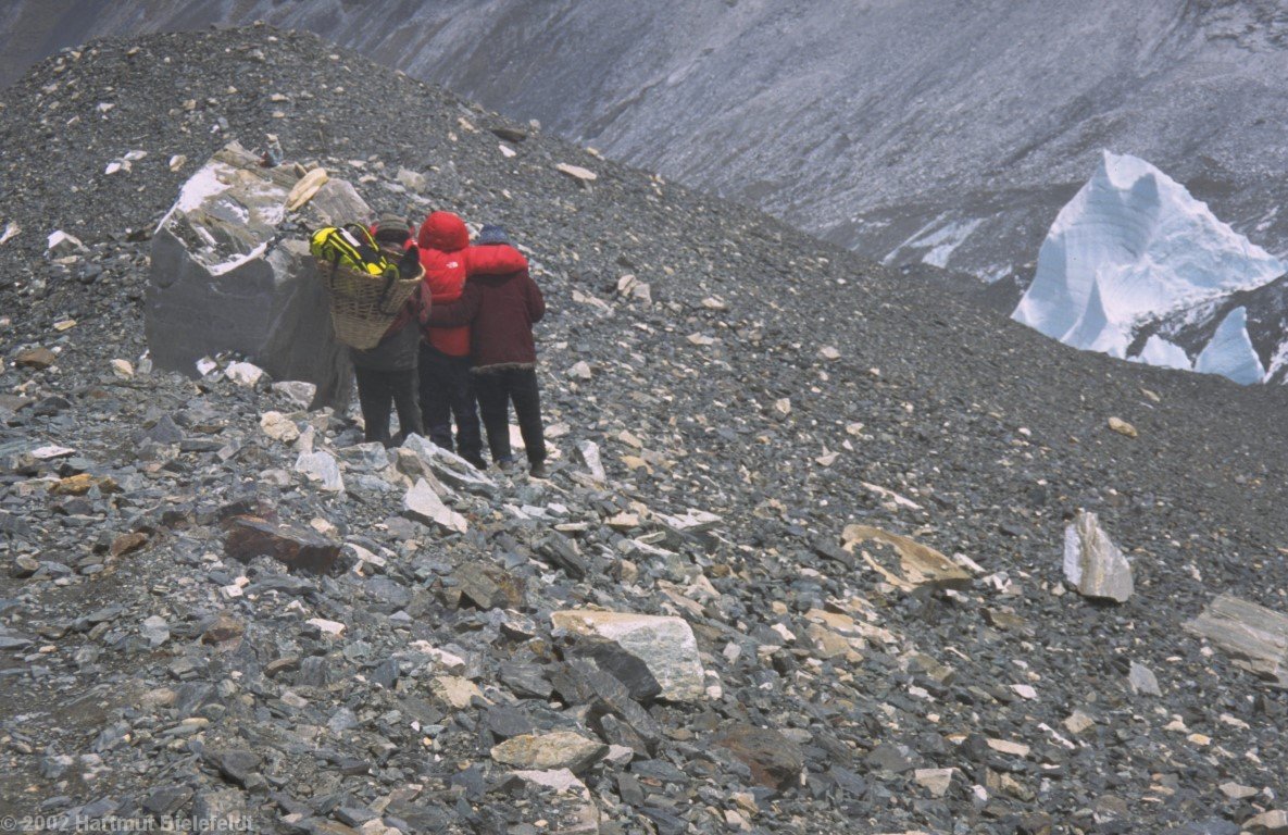Mit Hilfe der Tibeter geht es deutlich besser.