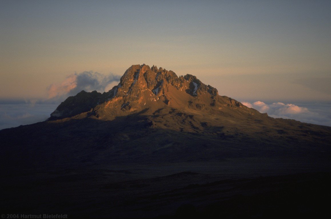 Mawenzi im Abendlicht