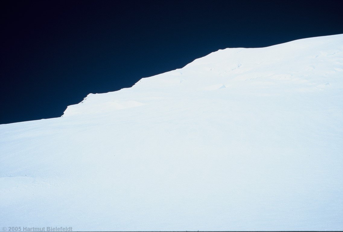 Der endlose Gipfelhang