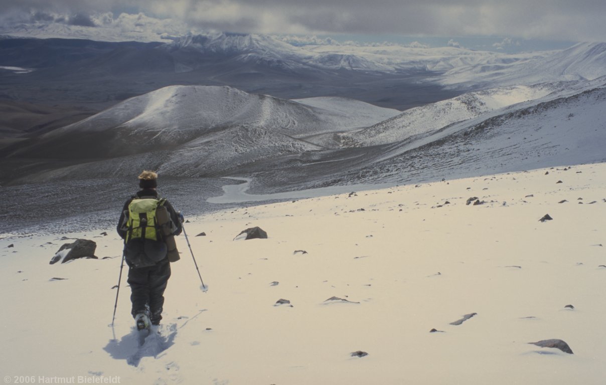 We leave Monte Pissis again