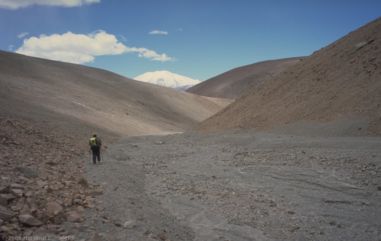 Now it is only a couple of kilometers to the base camp