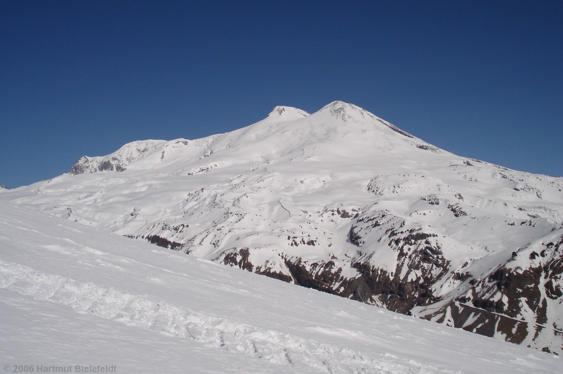 Freier Blick auf den Elbrus