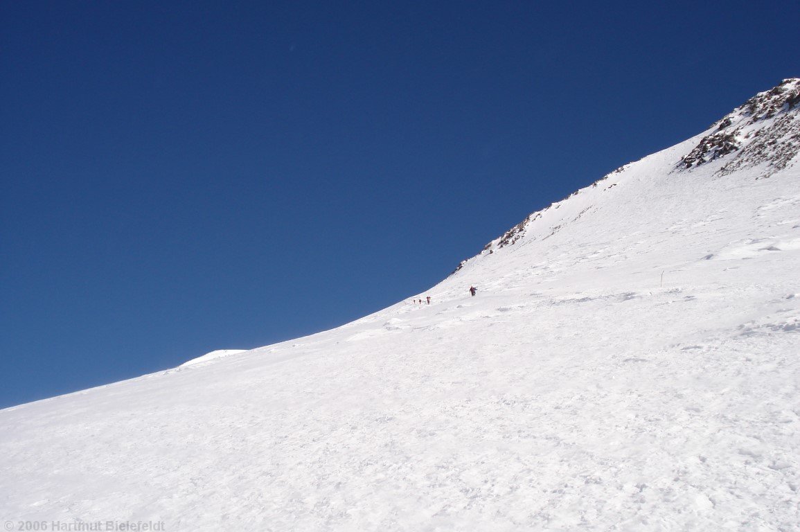 an endless traverse leads to the saddle