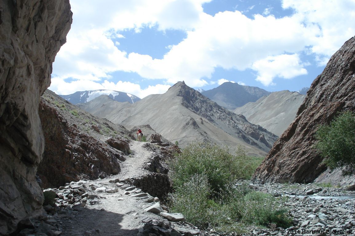 Kurz vor Rumbak (3800 m)