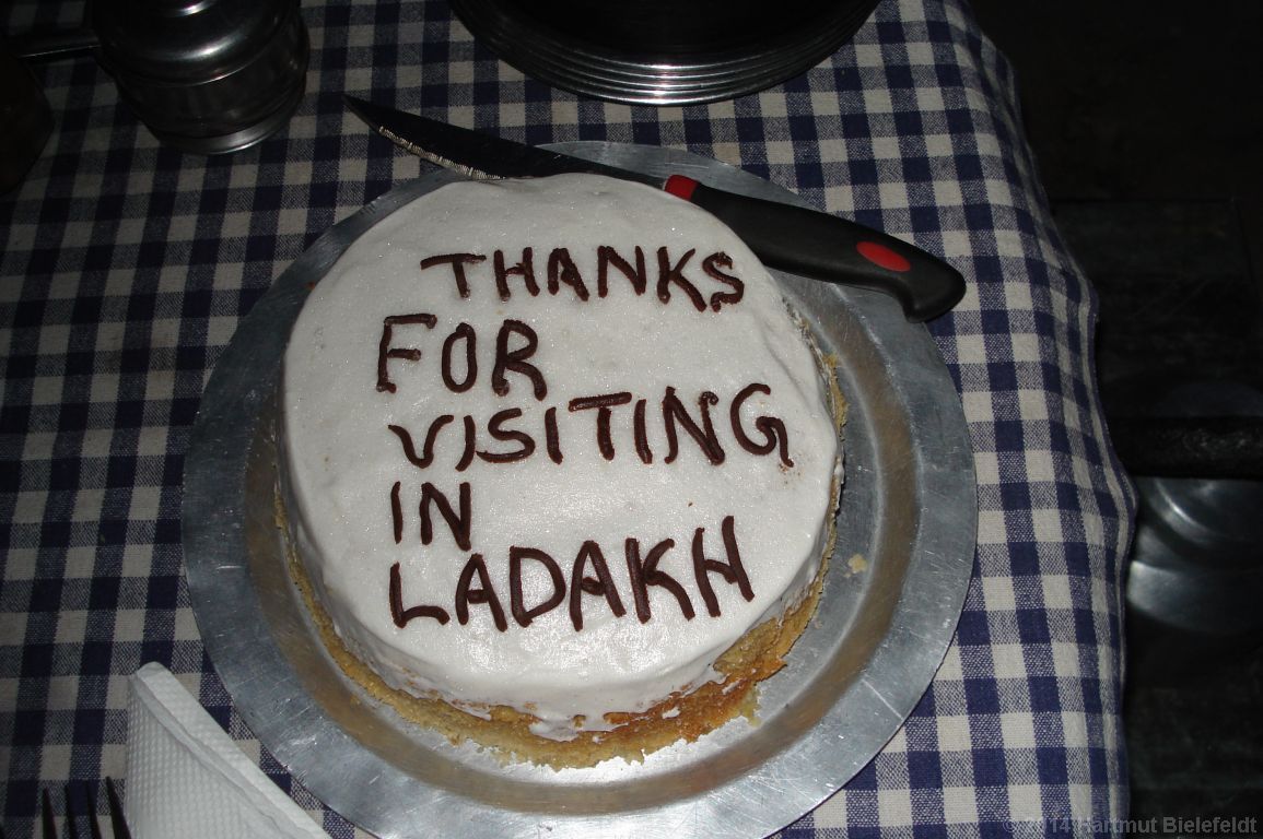 Am letzten Abend gibt es Kuchen