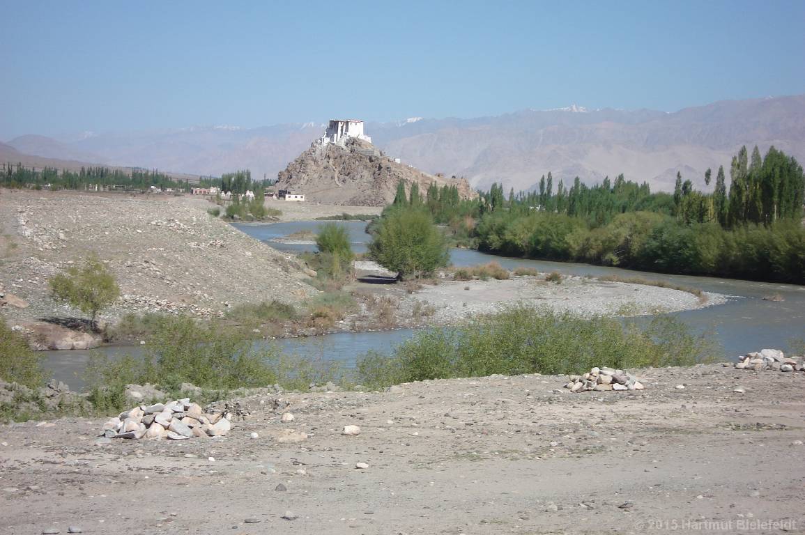 Monastery above Indus River