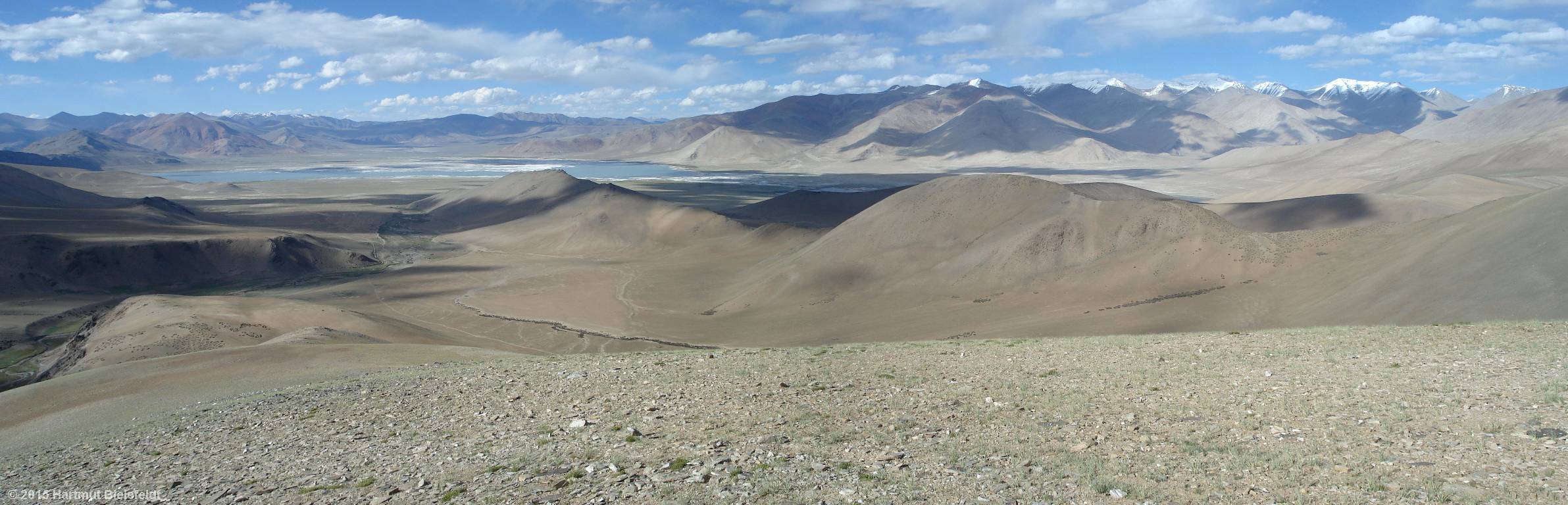 view from P.5215 to Nuruchang and Tsokar