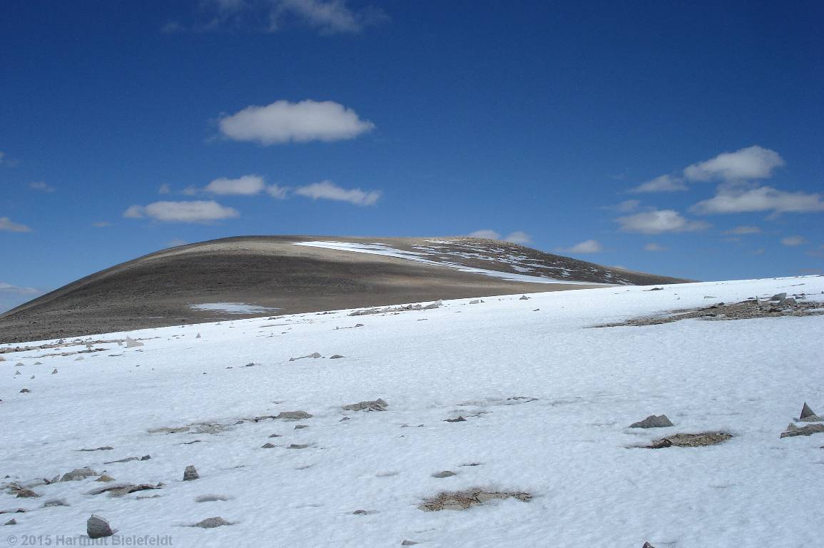 First we visit the northern summit