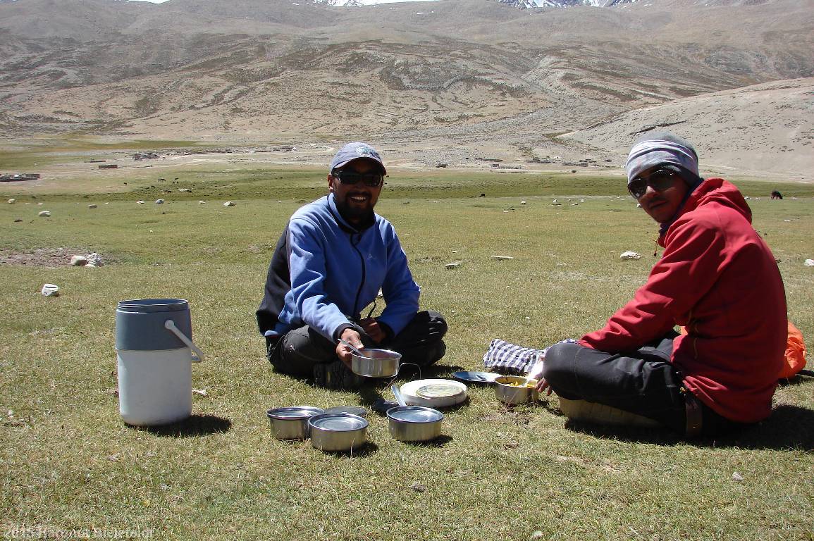 lunch shortly before Korzok