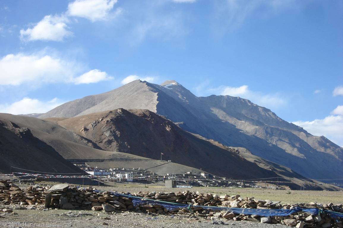 Korzok, above the east summit of Yalung Nong
