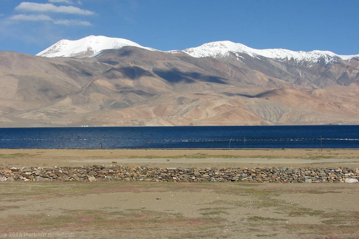Chamser Kangri and Lungser Kangri, both more than 6600 meters  high. Unfortunately both closed because of the border