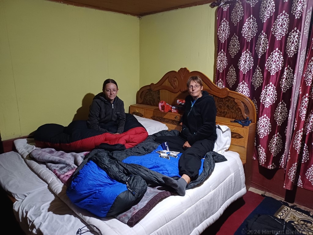 Die Matratzen sind ungewohnt hart