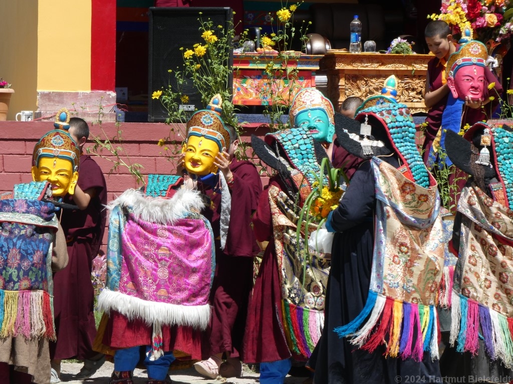 Maskentanz beim Klosterfest