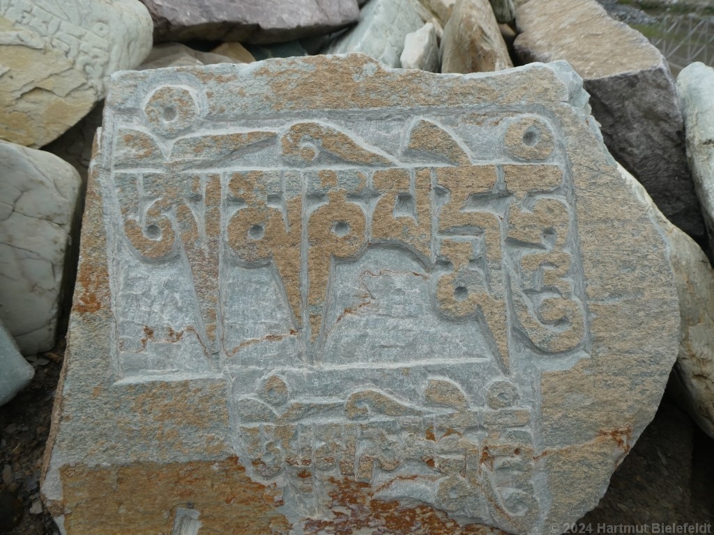 Om mani padme hum, für den Aufbruch