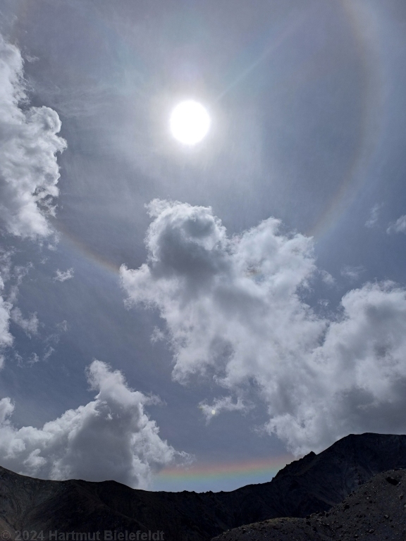 a rare halo with two rings