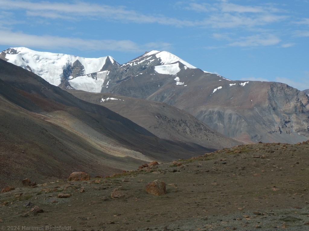 Berge im Hintergrund