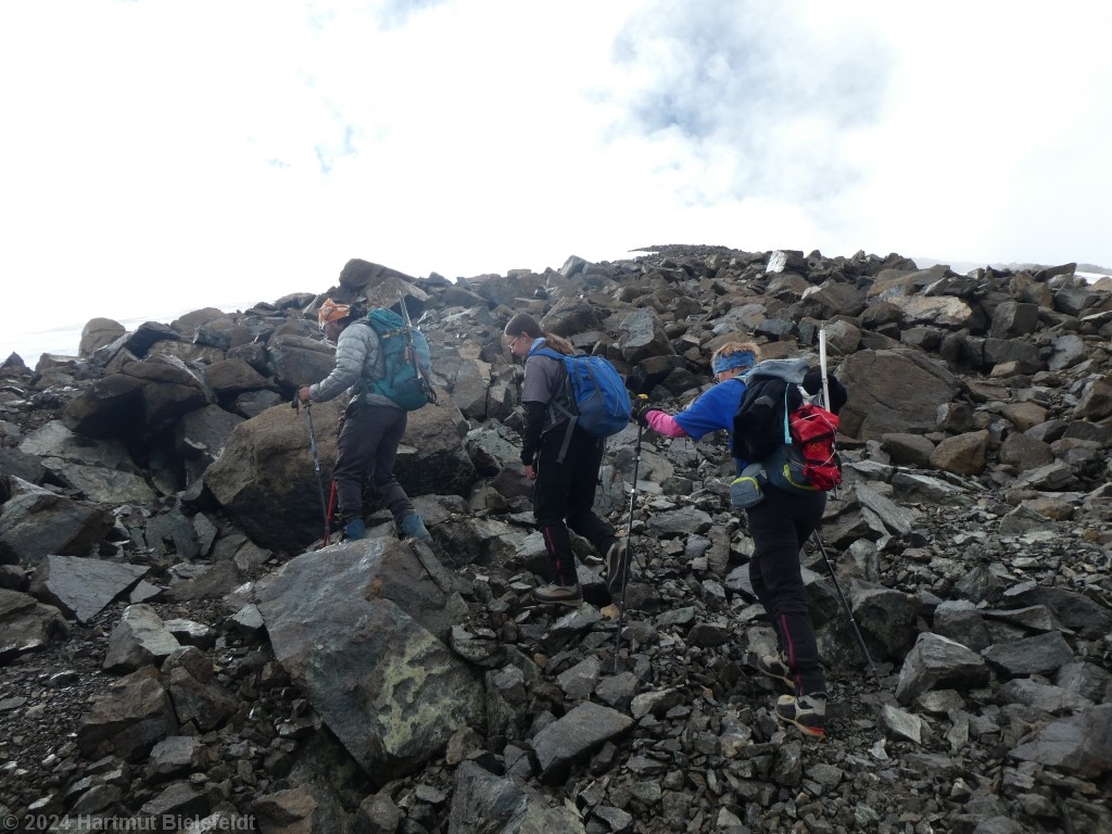 unterer Gratrücken, 5300 m