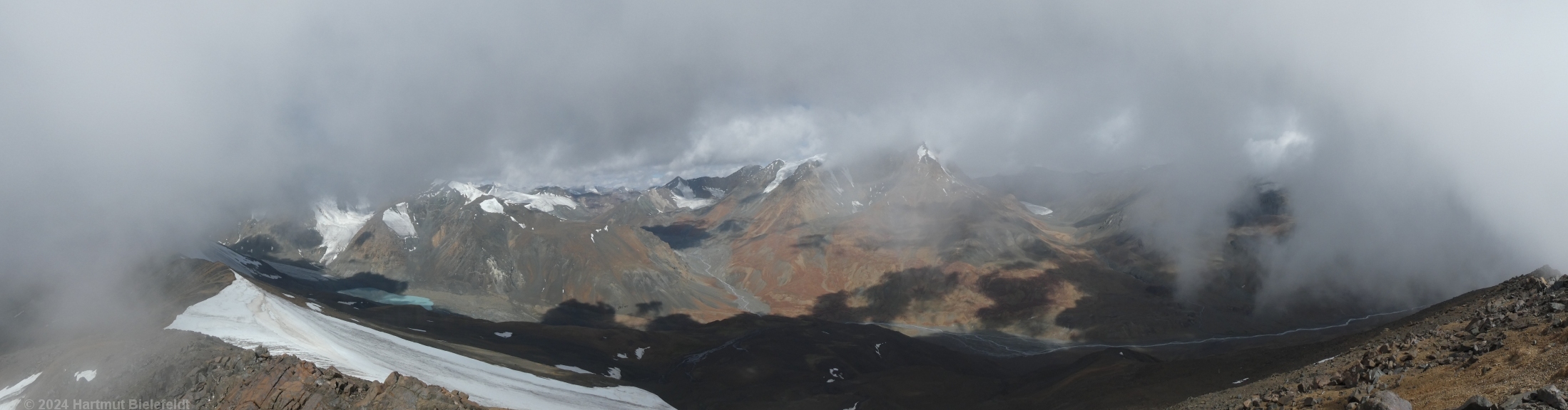 Südwesten, Berge im Talschluss des Spang Nala