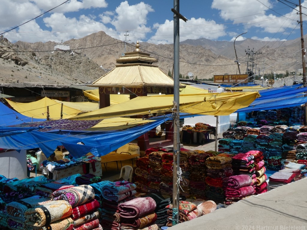 Teppichmarkt in Leh