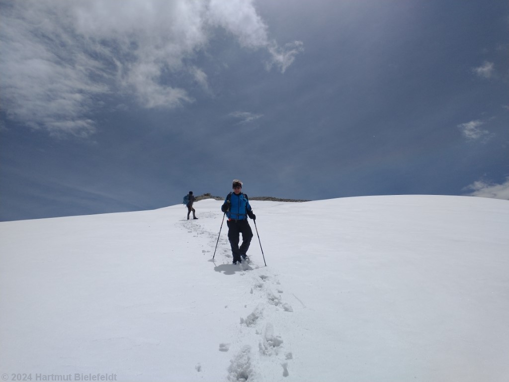 Der Gletscher ist einfach