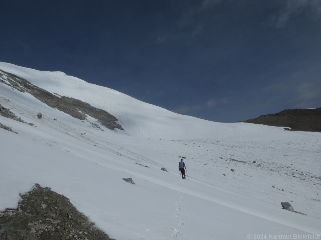 Querung ins Gletscherbecken