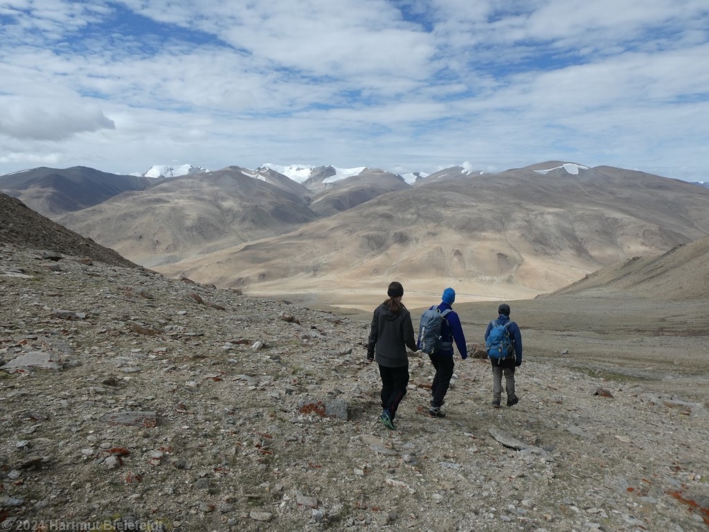 Bald ist der Pass in Sichtweite