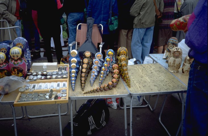 Souvenirs am Stra�enrand